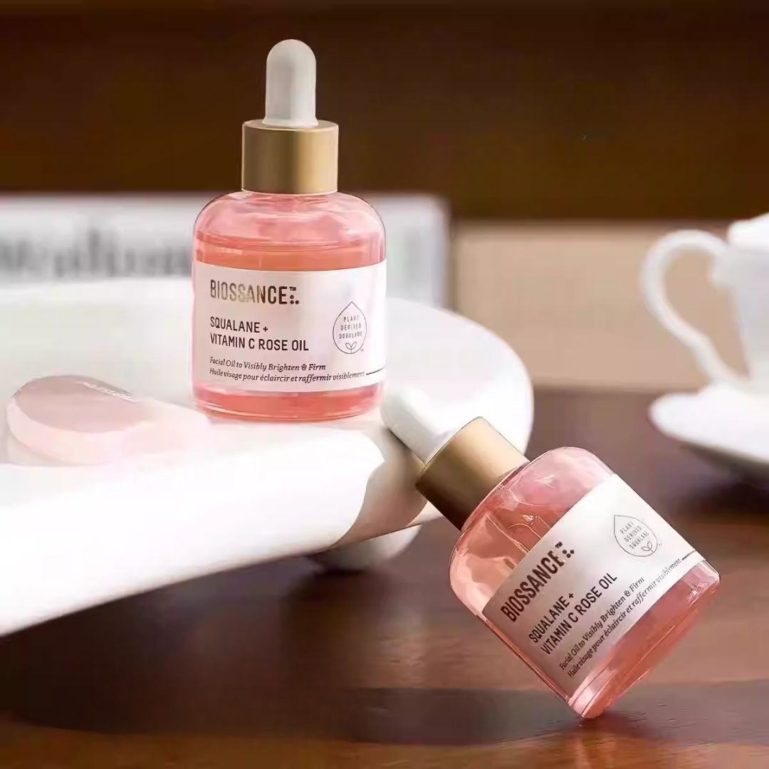 Biossance Squalane + Vitamin C Rose Firming Oil