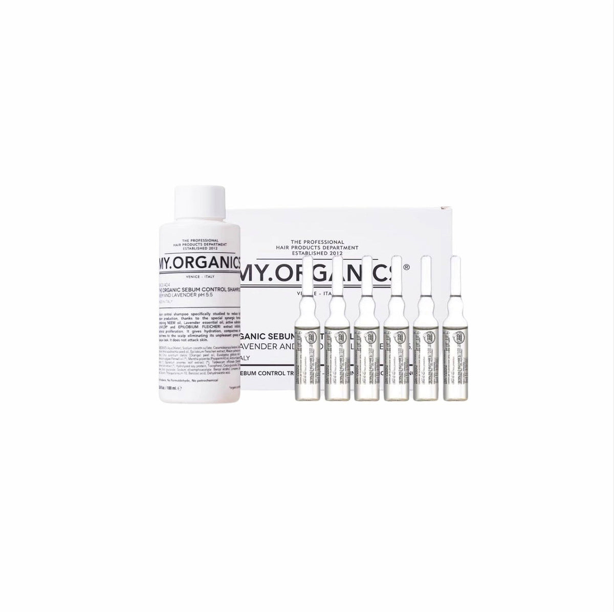 My Organics Revitalizing Elixir (6ml x 6) + Shampoo (100ml x 1)