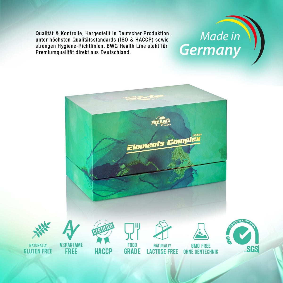 BWG / HEALTH-LINE / ELEMENT COMPLEX- BI PHASE / Pack with 28 drinking ampoules a 22,5ml