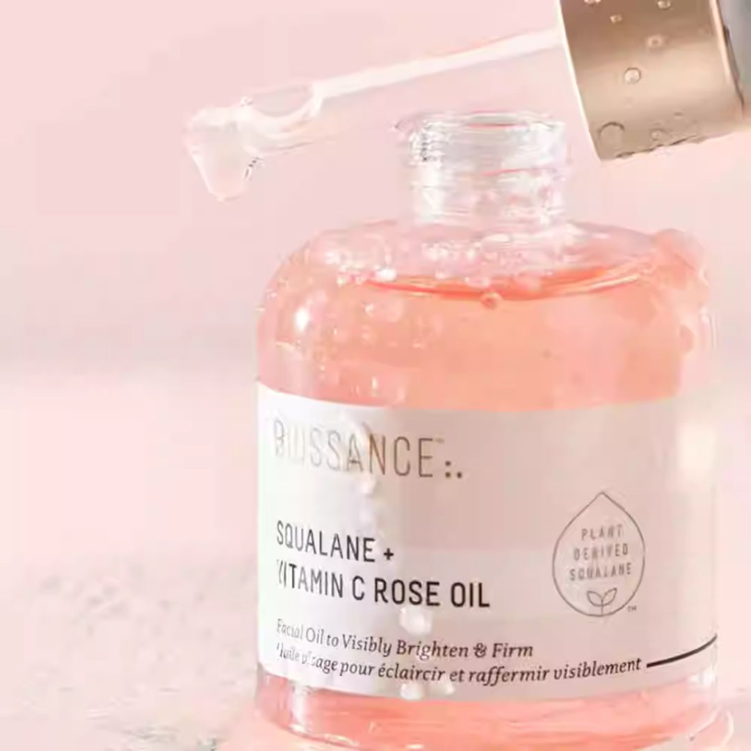 Biossance Squalane + Vitamin C Rose Firming Oil