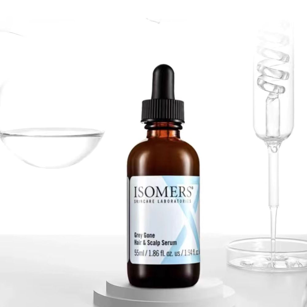 ISOMERS Skincare Grey Gone Hair & Scalp Serum Duo 55ML