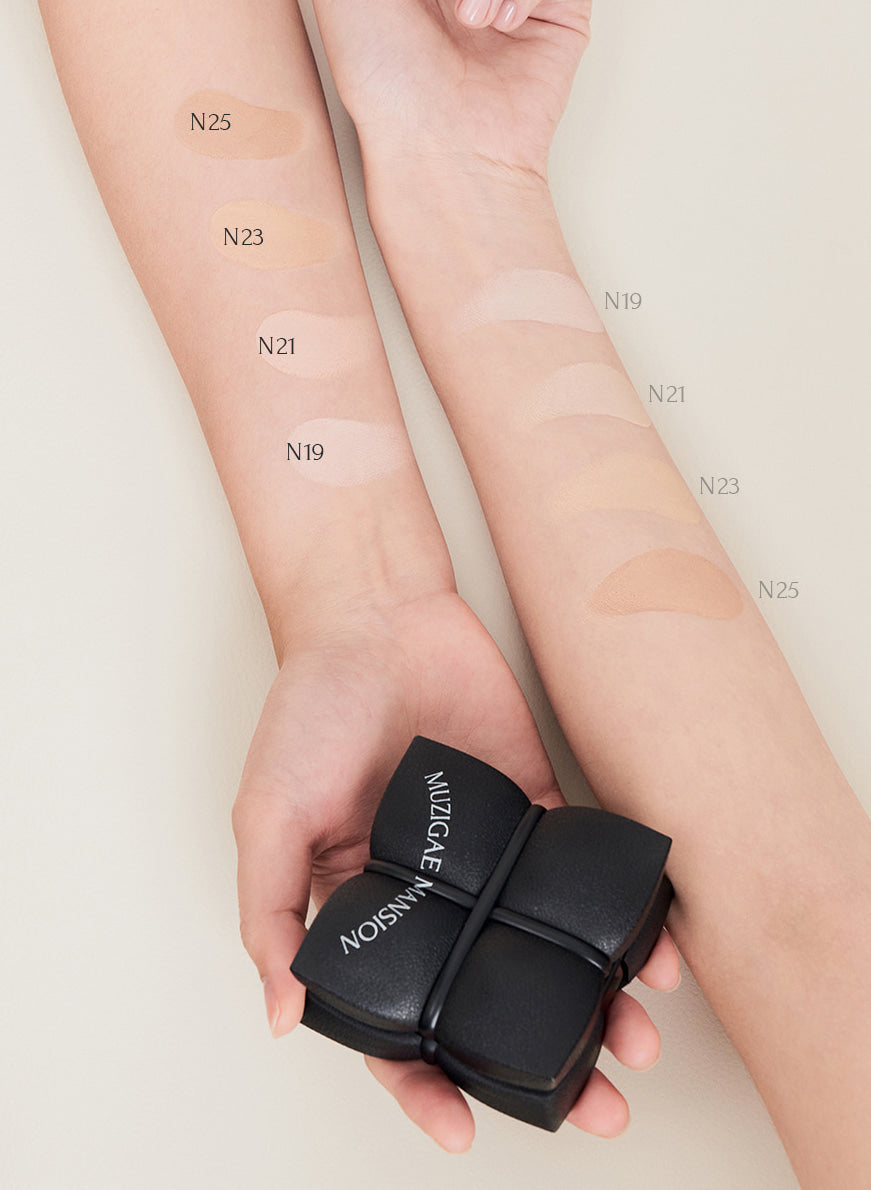 MUZIGAE MANSION Sleek Matt Cushion + Refill SPF50+ PA+++ 15g