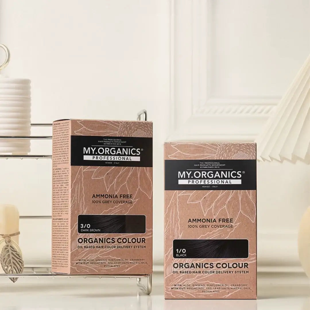 My Organics Organic Colour Oil Based Hair Color Delivery System (2 X 50ML)