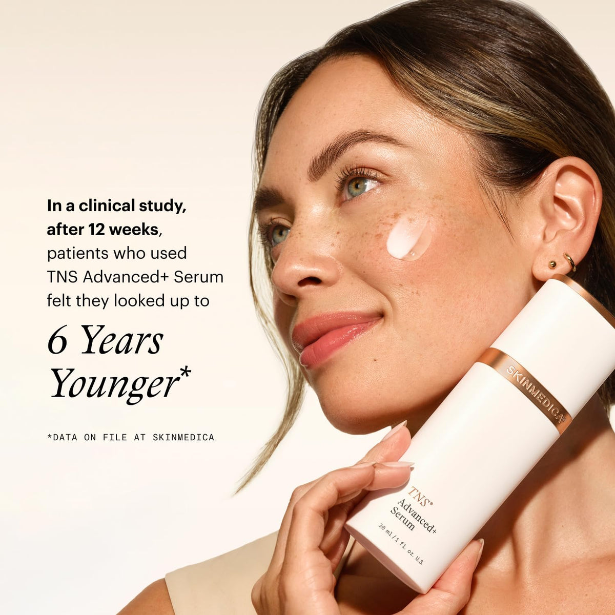 SkinMedica TNS Advanced+ Serum & Hydra Collagen Water Burst Moisturizer Duo