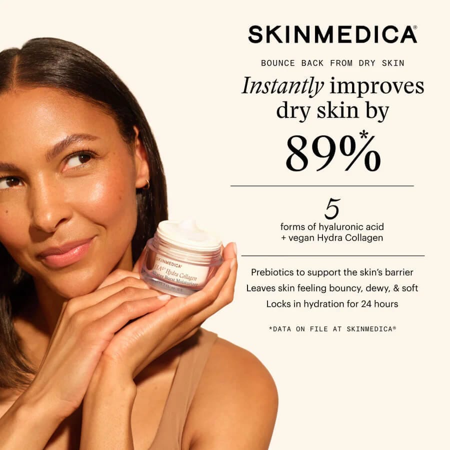 SkinMedica TNS Advanced+ Serum & Hydra Collagen Water Burst Moisturizer Duo
